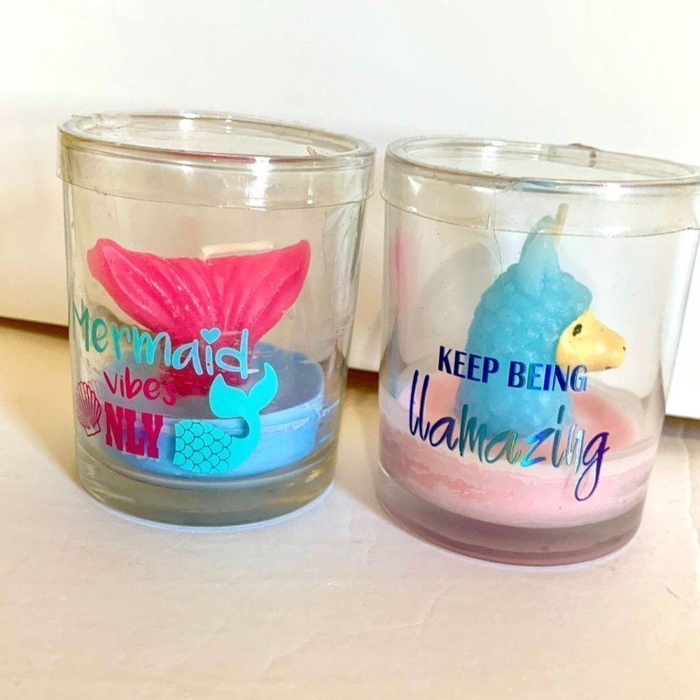 3/$15 Assorted Cute animal and plant candles new - Picture 3 of 7